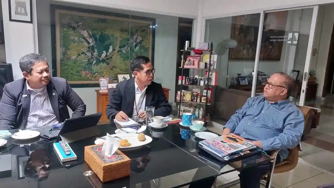 Courtesy Meeting With Prof. Dr. Sapta Nirwandar