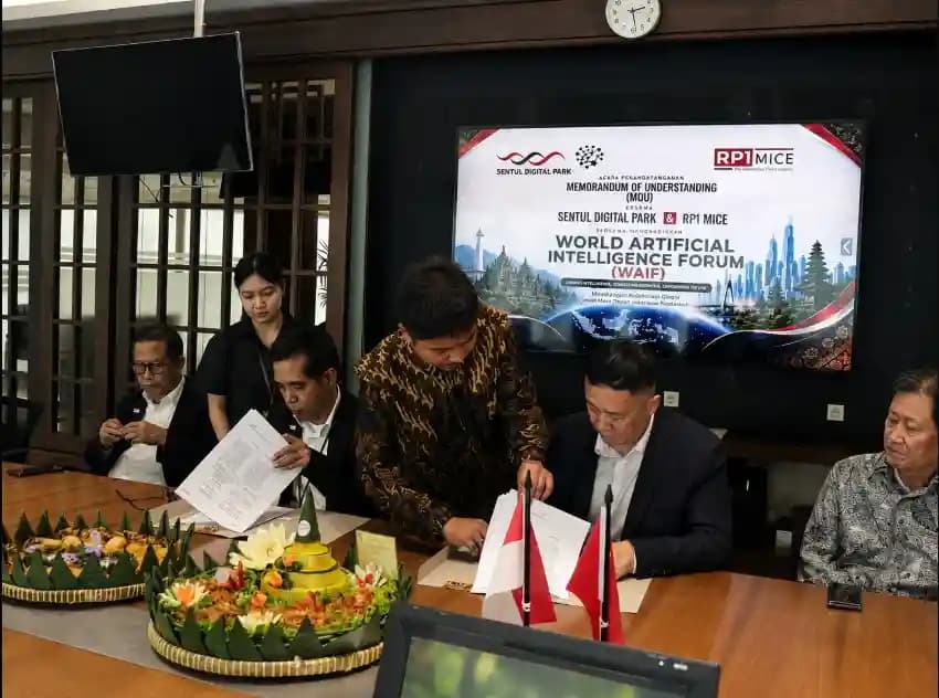 RP1 MICE and Sentul Digital Park Sign Strategic MoU for WAIF 2026