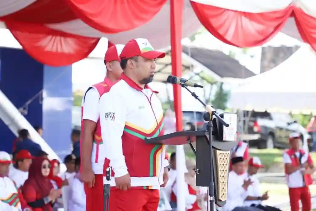 Torch Relay PON XXI Aceh–Sumut